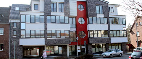 Neubau eines Wohn- und Geschäftshauses in Grevenbroich, Montzstraße